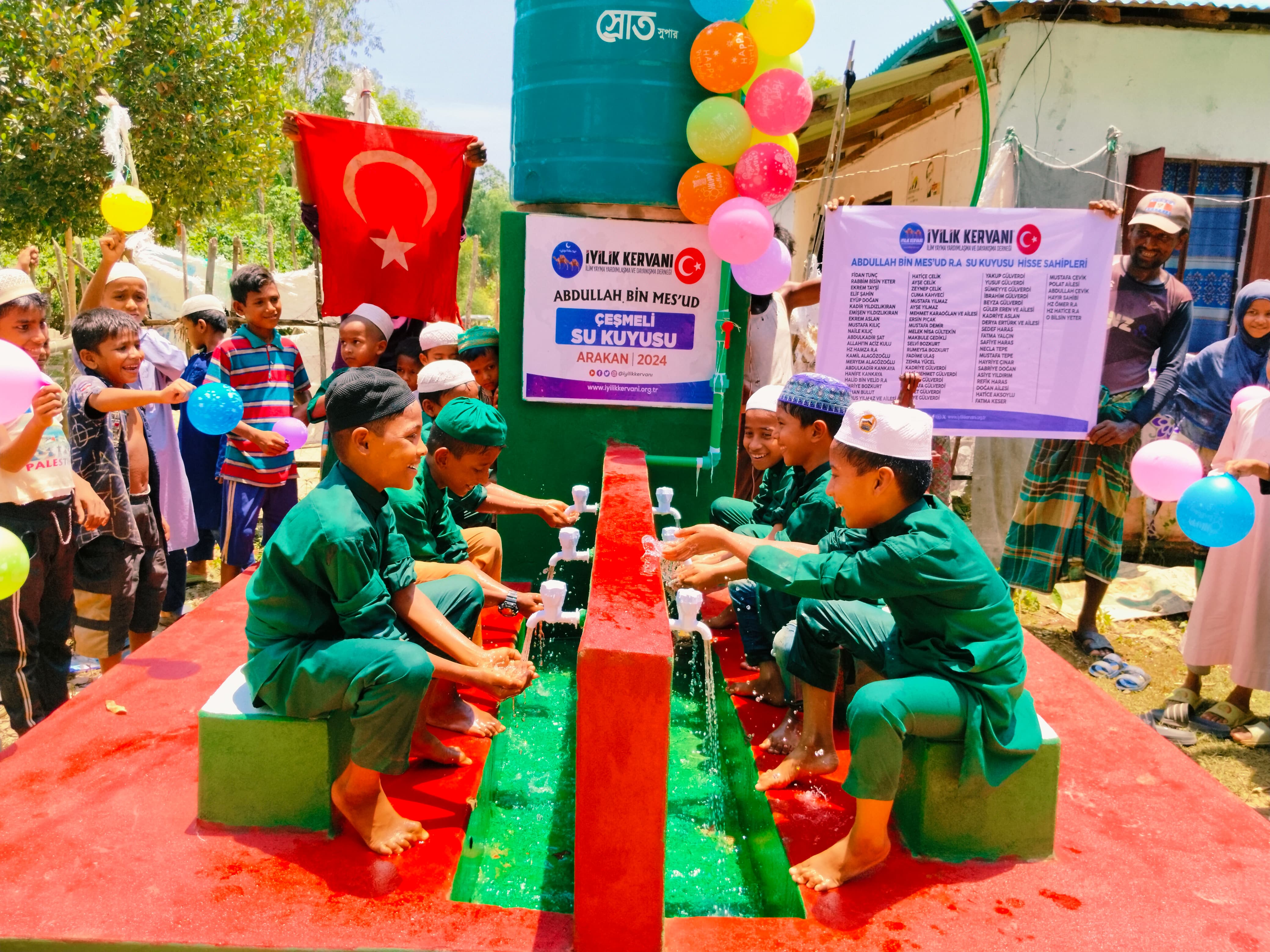 ARAKAN ÇEŞMELİ SU KUYUSU